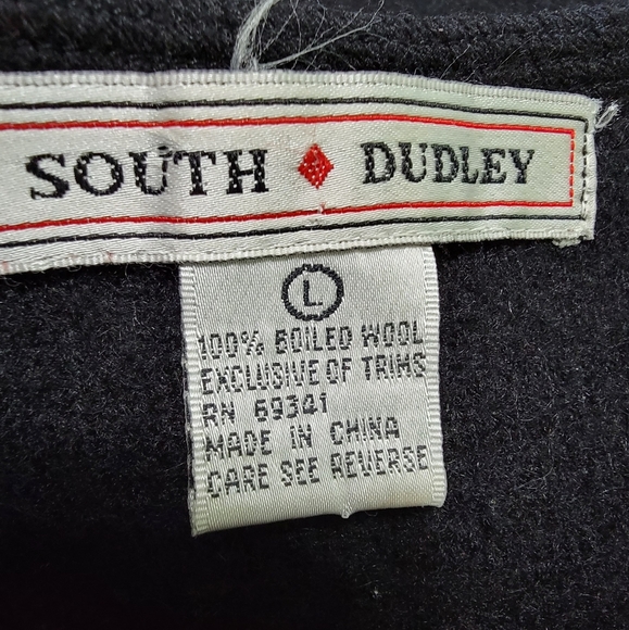 South Dudley Full Zip‎ Wool Plaid Vest Size L - Picture 2 of 8